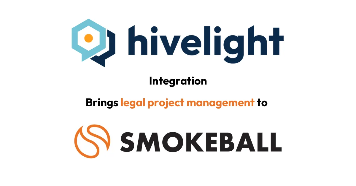 Hivelight brings legal project management to Smokeball